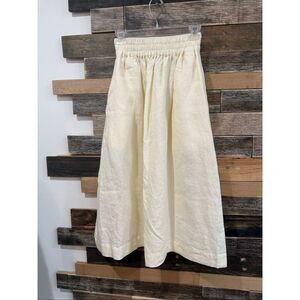 NotPerfectLinen new Sion skirt light butter size XS